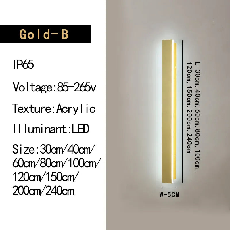 Linear LED Wall Light