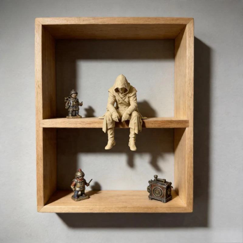 Decorative Desk & Bookshelf Figurine