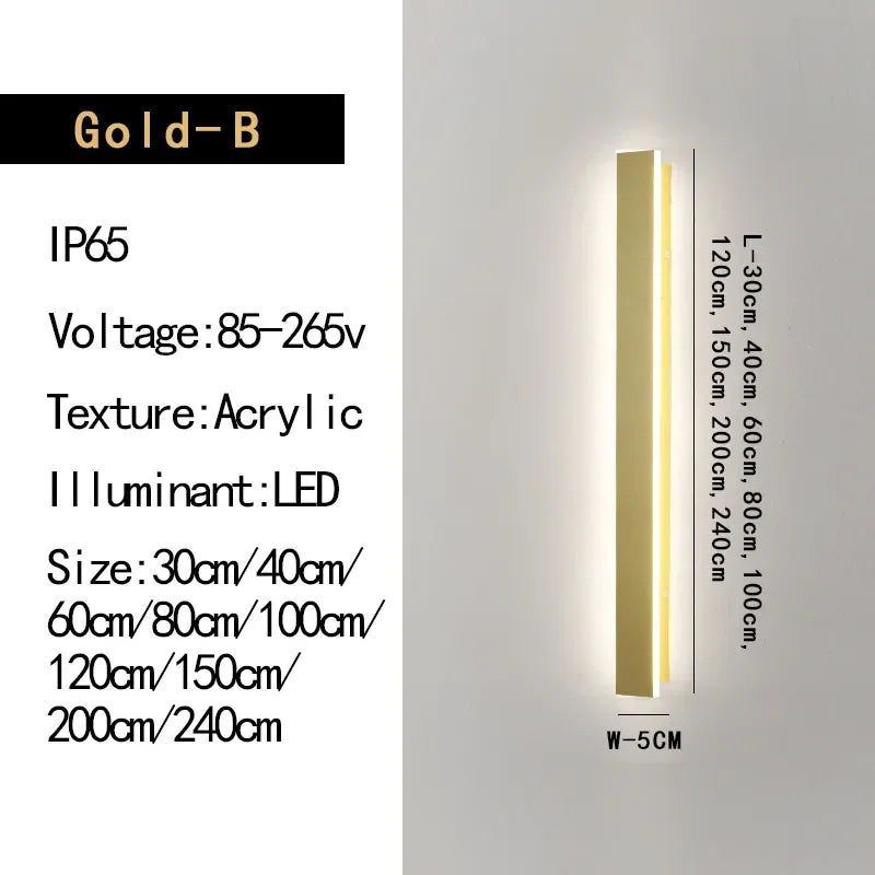 Linear LED Wall Light