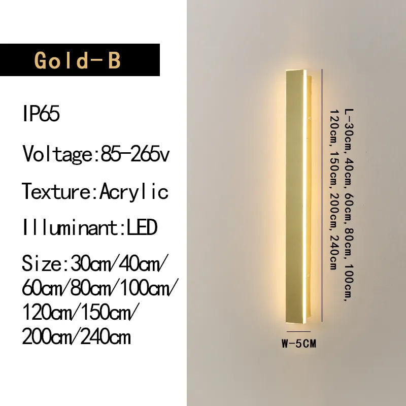 Linear LED Wall Light